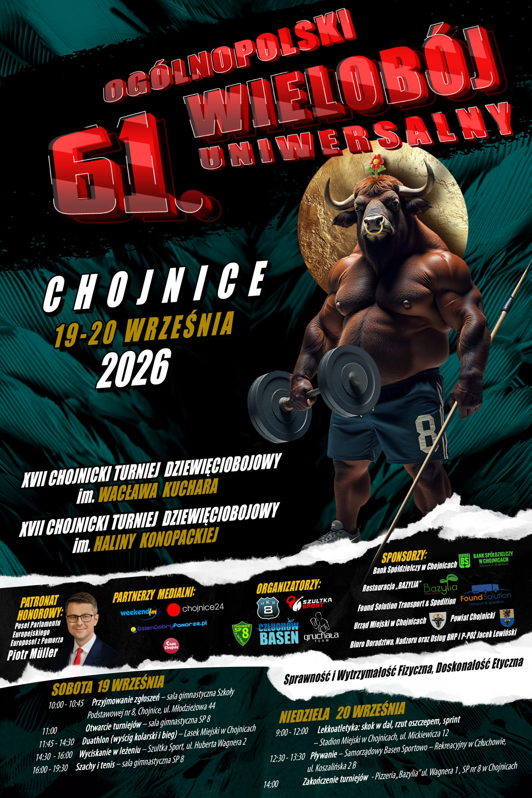 61. OGÓLNOPOLSKI WIELOBÓJ UNIWERSALNY – XVII EDYCJA – CHOJNICE 2026